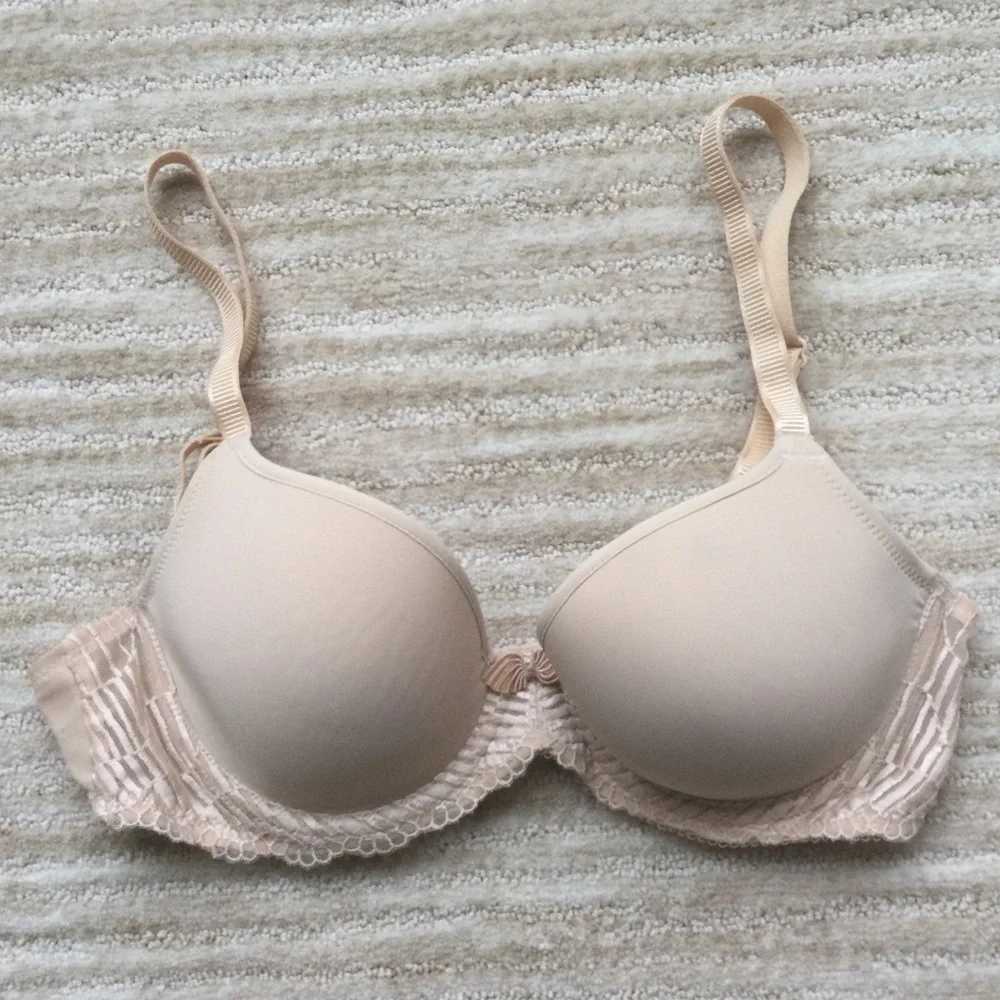 Wacoal La Femme Underwire T-Shirt Bra Nude | Beige Size 32C